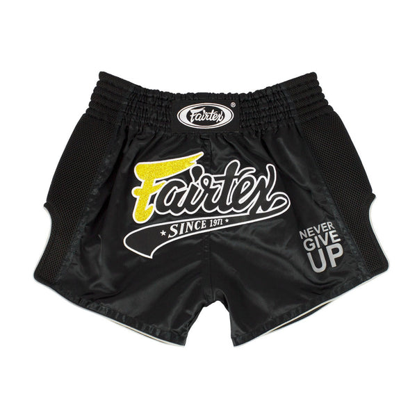 Fairtex Muay Thai Shorts – BS1708 (Black) - Fairtex Global