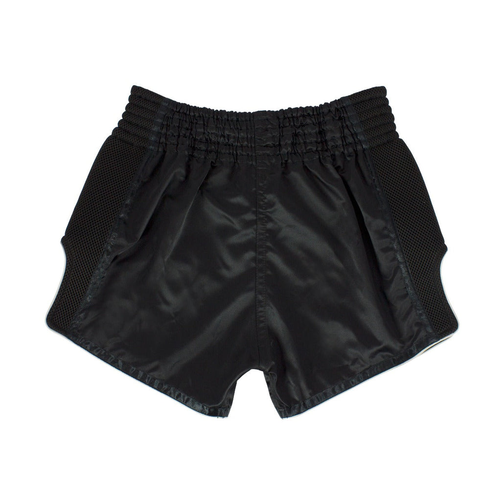 Fairtex Kickboxing Shorts Black Never Give Up BS1708