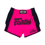Fairtex Kickboxing Shorts Shocking Pink BS1714