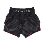 Fairtex Athletic Cut Short Stealth Black BS1901