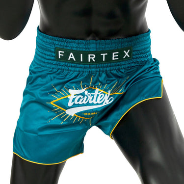 Fairtex Muay Thai Shorts – BS1907 Focus Turquoise