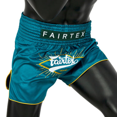 Fairtex Muay Thai Shorts – BS1907 Focus Turquoise
