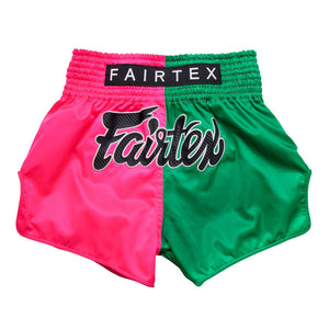 Fairtex Muay Thai Shorts Pink Green BS1911