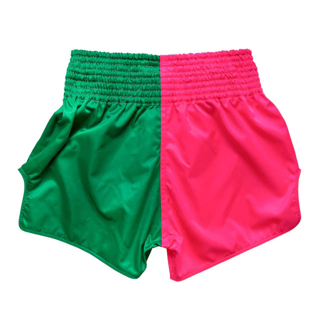 Fairtex Muay Thai Shorts Pink Green BS1911