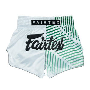 Fairtex Muay Thai Shorts Racer White BS1923