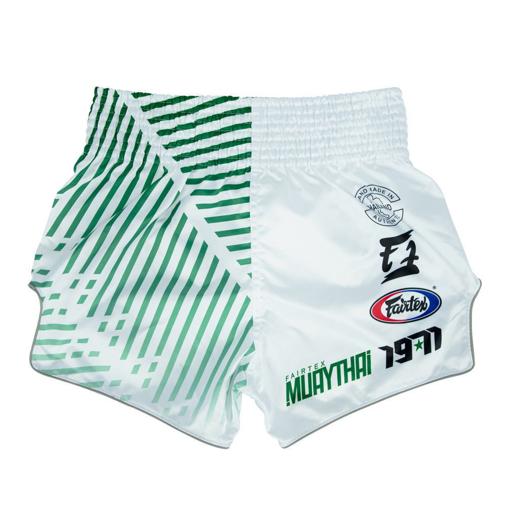 Fairtex Muay Thai Shorts Racer White BS1923