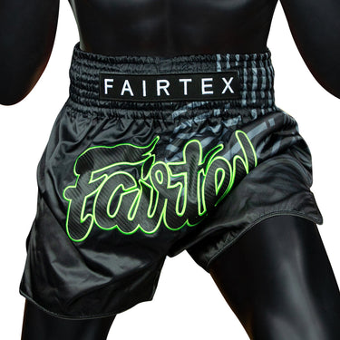 Fairtex Muay Thai Shorts - BS1924 Racer Black