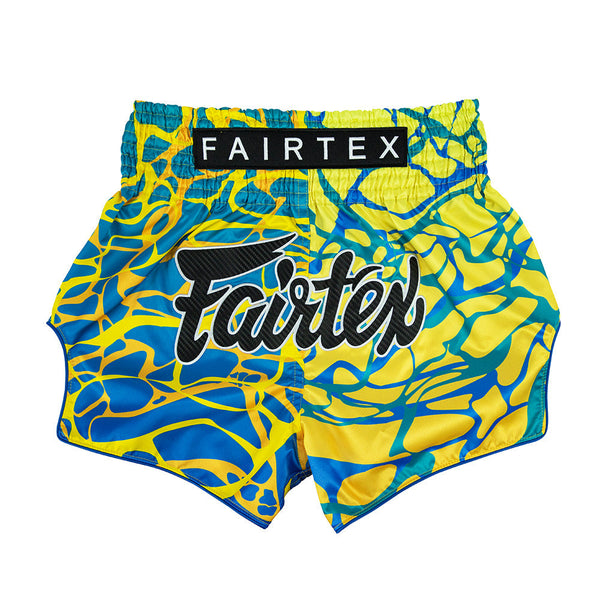 Fairtex Muay Thai Shorts - BS1927 Magma Green - Fairtex Global