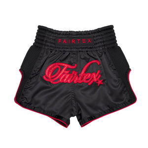 Fairtex Kids Muay Thai Shorts Midnight Red BSK2104
