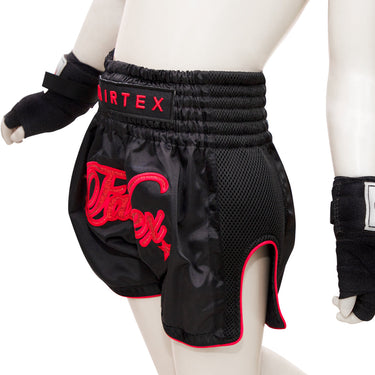 Fairtex Boxing Shorts for Kids - BSK2104 "Midnight Red"
