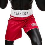Fairtex Boxing Trunks Classic Red BT2008