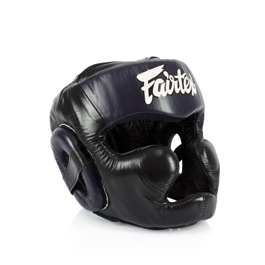 Fairtex Diagonal Vision Sparring Headguard HG13 - Lace Up