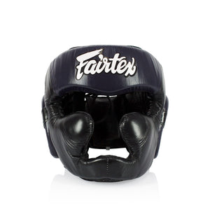 Fairtex Diagonal Vision Sparring Headguard HG13 - Lace Up