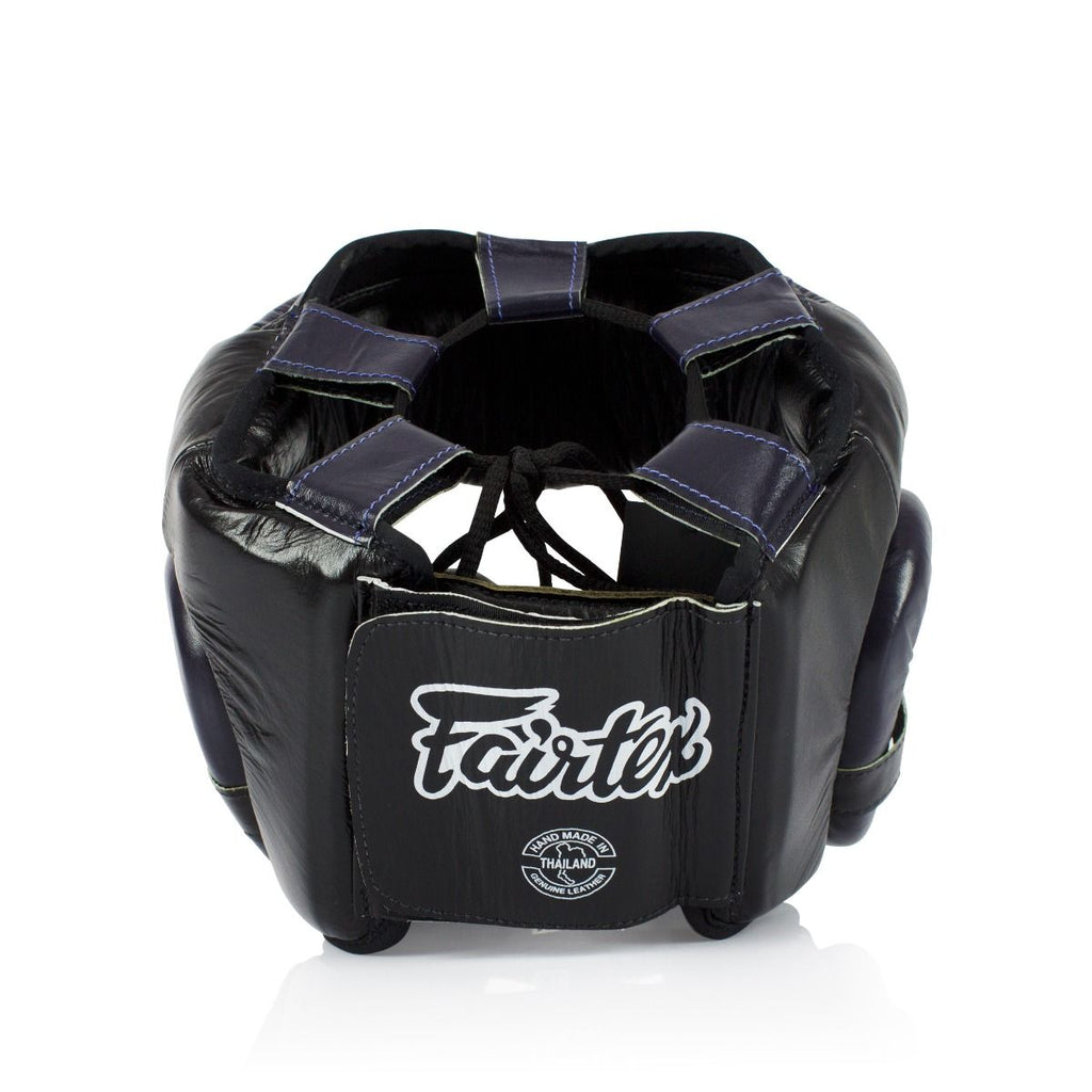 Fairtex Diagonal Vision Sparring Headguard HG13 - Lace Up