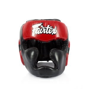 Fairtex Diagonal Vision Sparring Headguard HG13 - Lace Up
