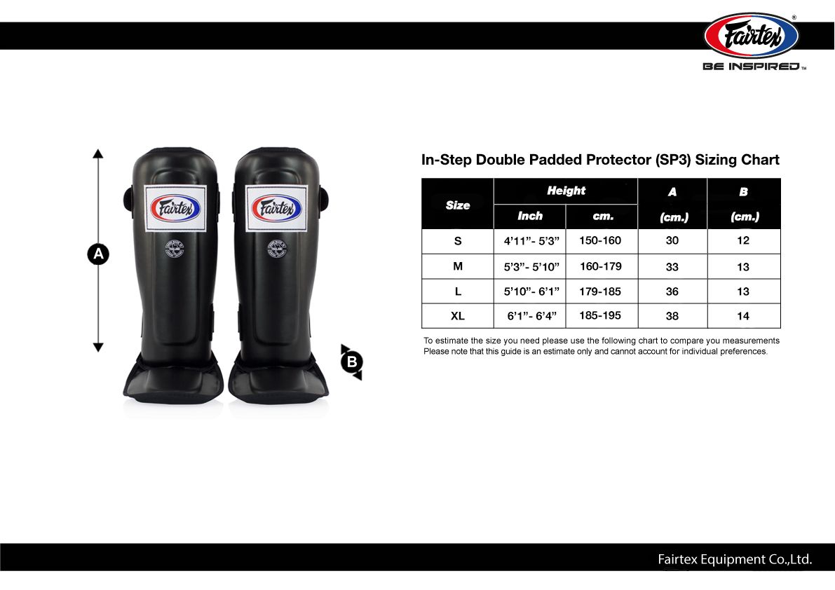 Fairtex Contoured Shin Guards SP3