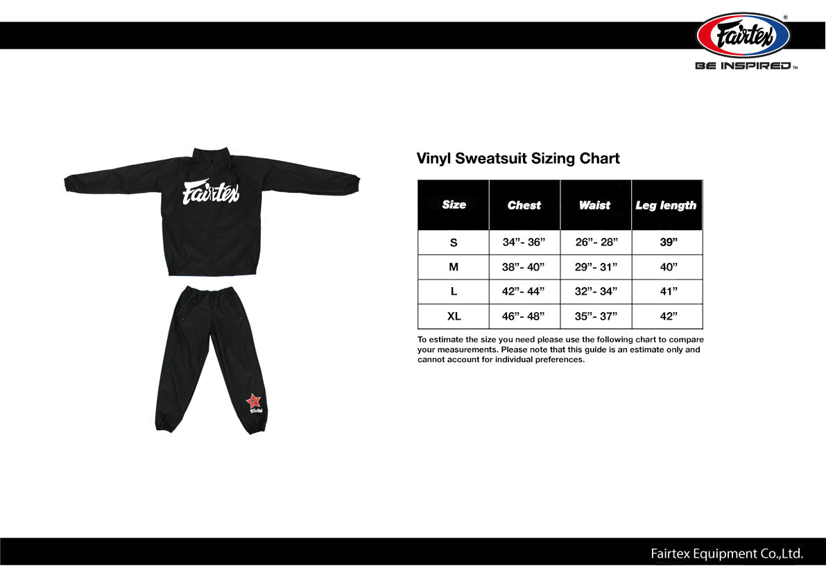 Fairtex Vinyl Sweat Suit VS2